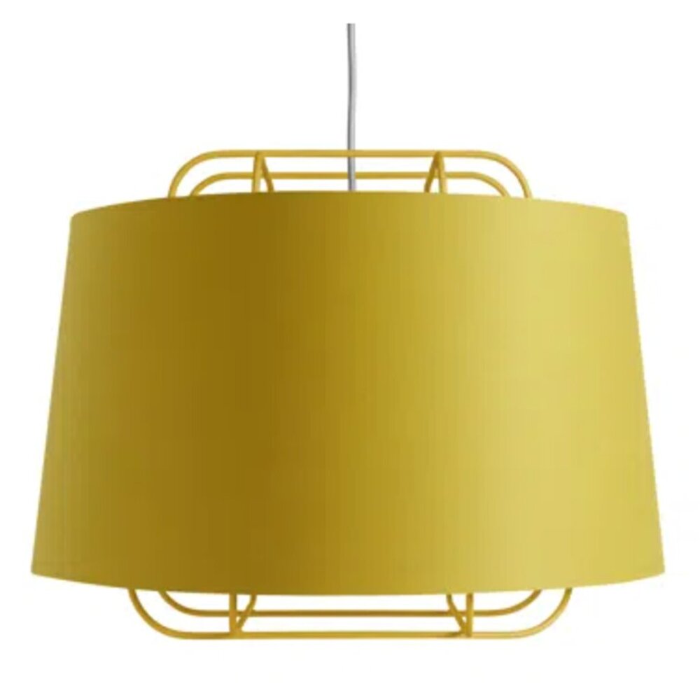 Blu Dot Perimeter Large Pendant Light Ochre Yellow